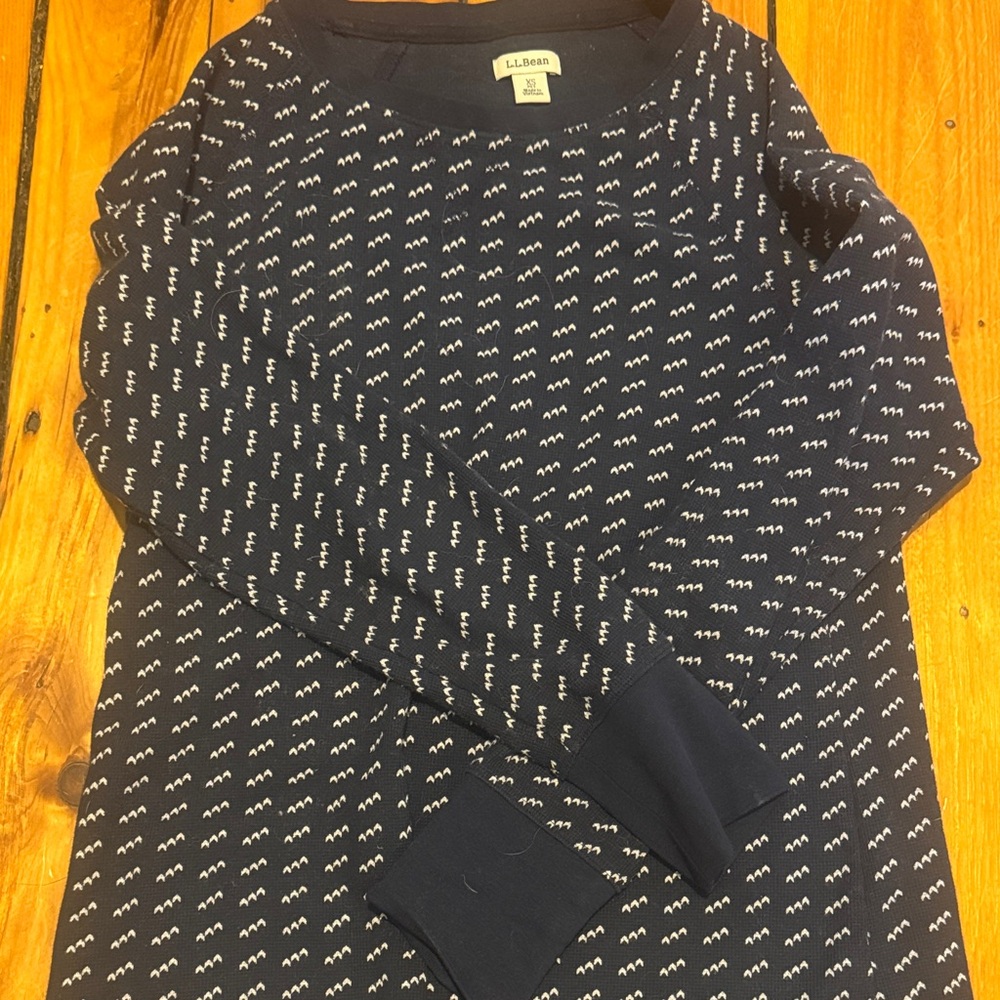 LL Bean Unshrinkable Mini Waffle